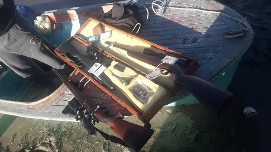 Las armas secuestradas presentaban irregularidades en su documentación.