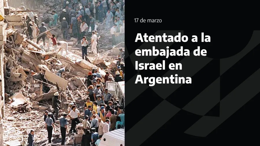 recuerdo atentado Embajada de Israel 