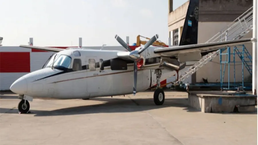 avión Lázaro Báez