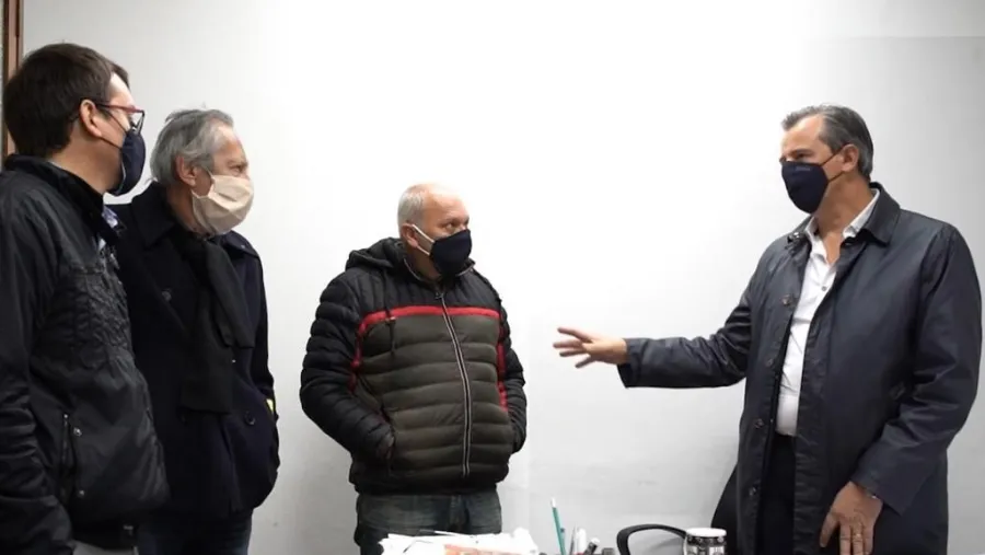 Bahl analizó con técnicos de la Municipalidad la situación del agua en Paraná