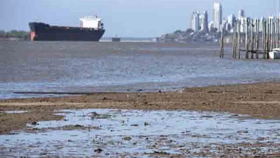 Bajante del río Paraná