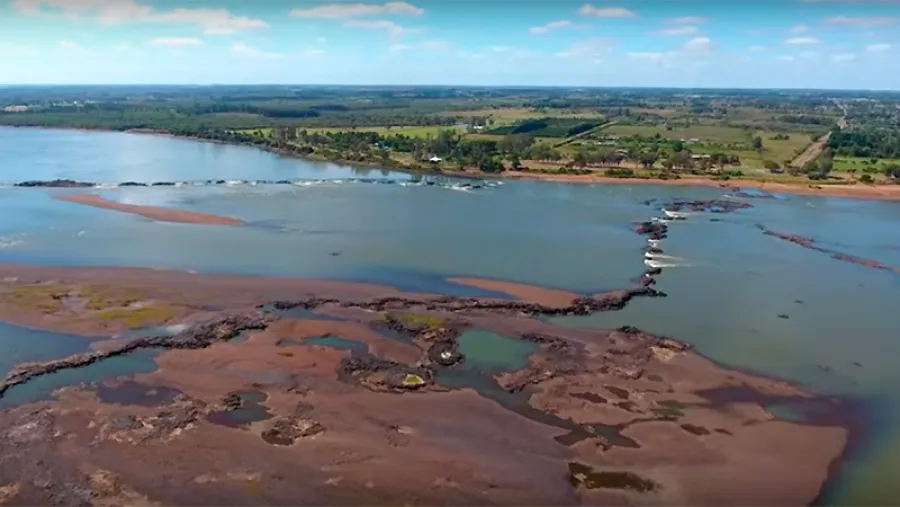 bajante río Uruguay
