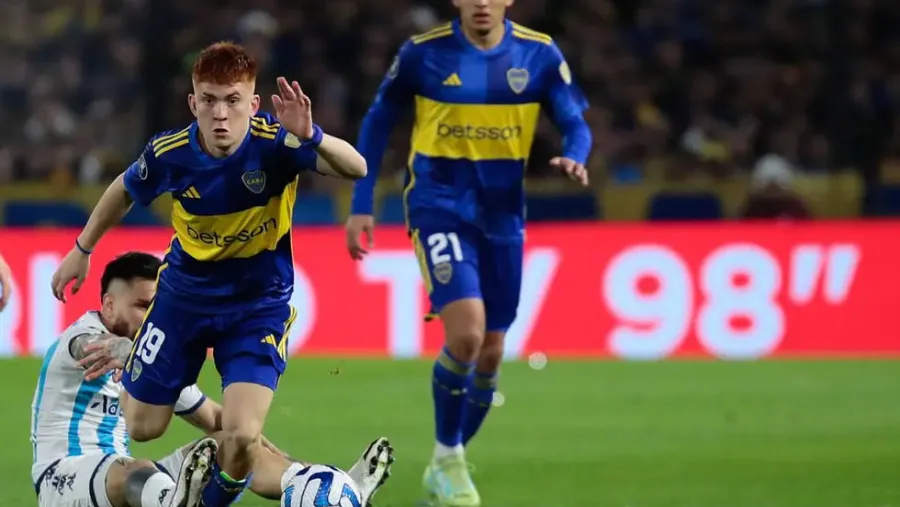 Boca sufre por la lesión de Valentín Barco y Racing recupera a Juan Nardoni