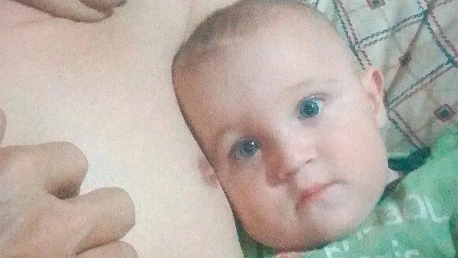 El bebé buscado en Concepción del Uruguay, de siete meses de vida.