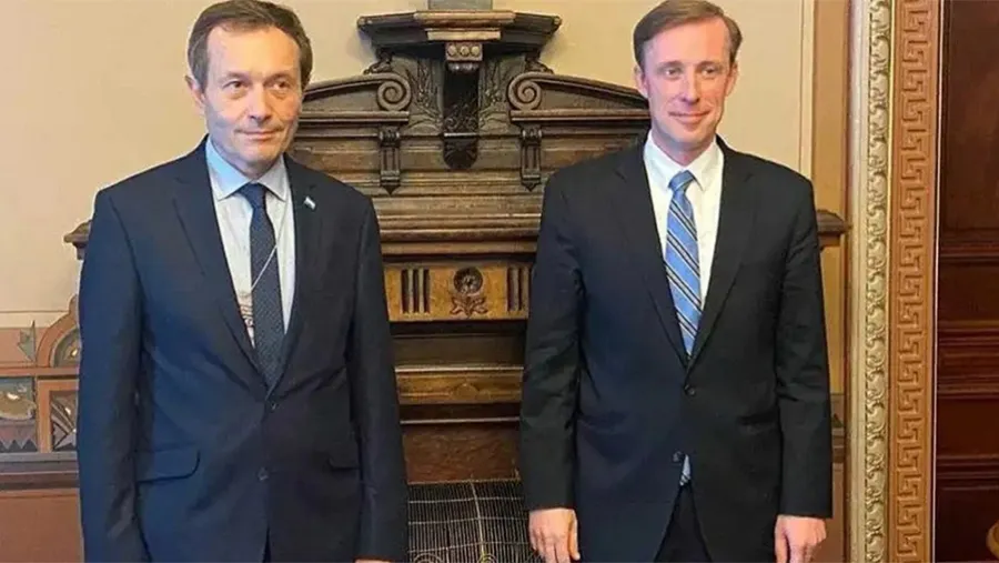 Beliz y Sullivan ratificaron la voluntad de los presidentes Fernández y Biden.