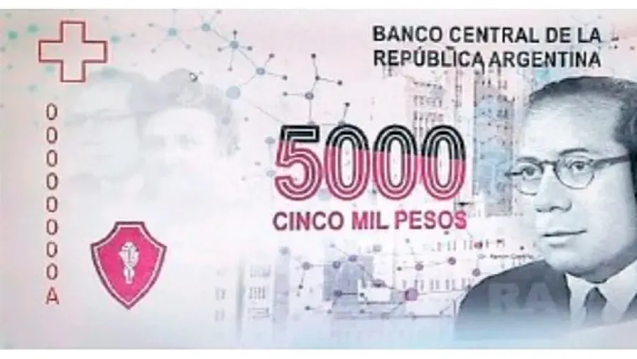 billete Ramón Carrillo billete Ramón Carrillo