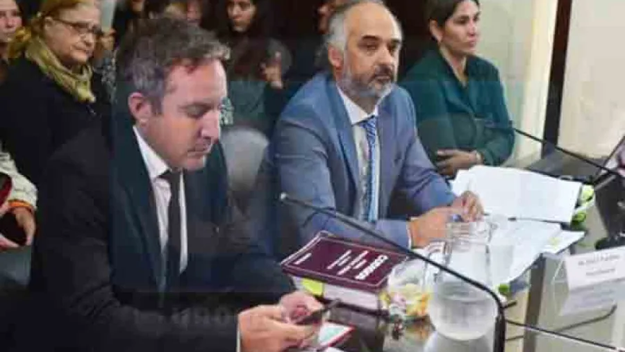 Marcelo Boeykens junto al fiscal Ignacio Candioti (Foto: Uno)