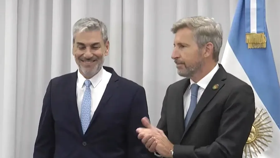 Fabián Boleas y Rogelio Frigerio. Fabián Boleas y Rogelio Frigerio.