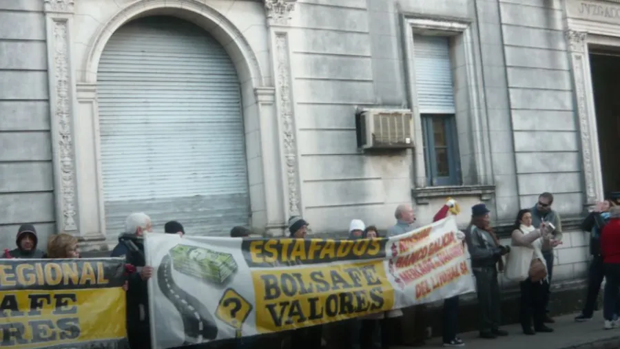 Reclamo de damnificados de Bolsafe