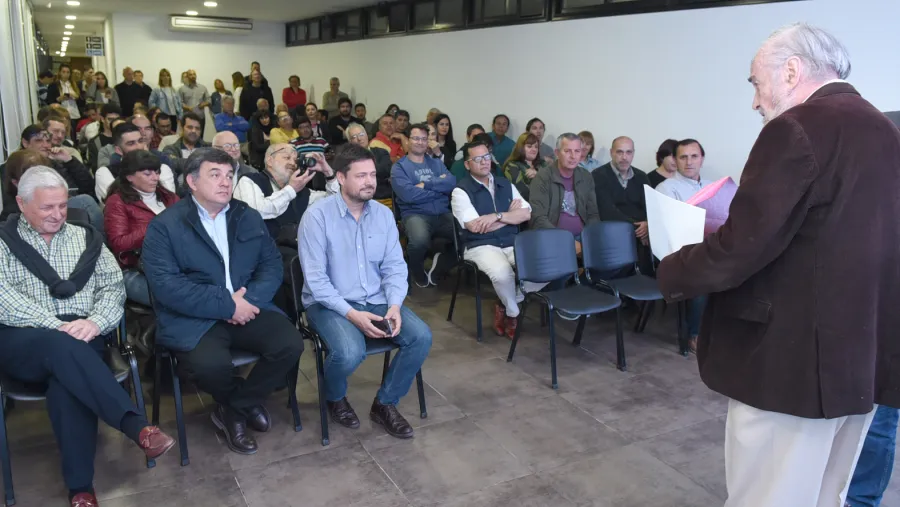 Miguel Bonasso en Concepción del Uruguay