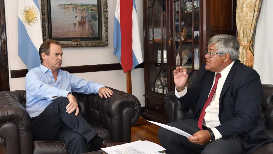 El titular del Iosper interiorizó a Bordet sobre la situación de la obra social