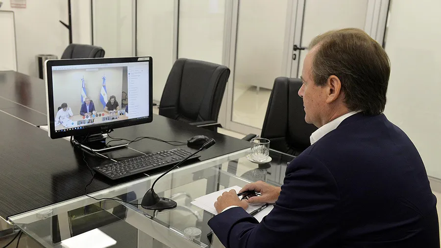 Bordet siguió el mensaje presidencial y respaldó la decisión de extender el período del aislamiento social, preventivo y obligatorio.