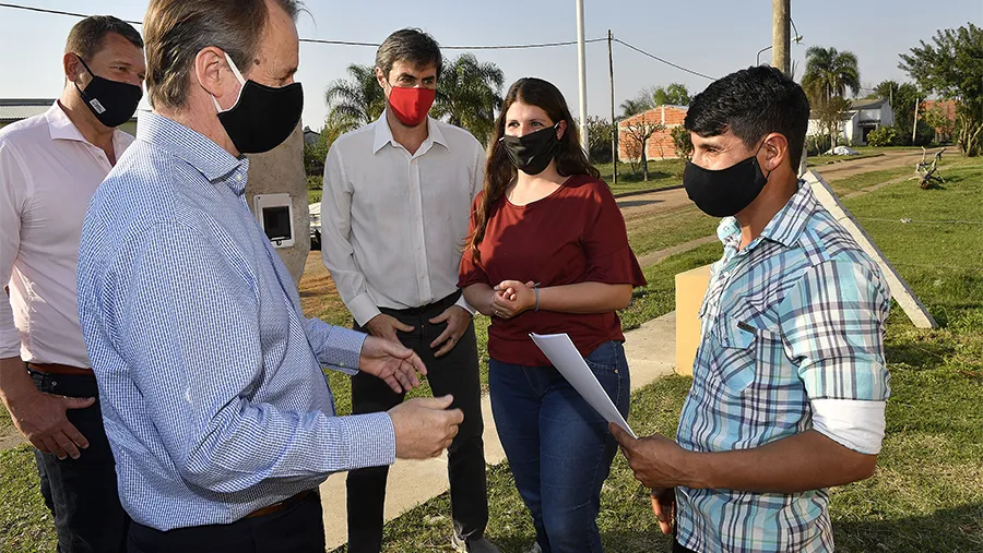 El gobernador Gustavo Bordet ratificó la asignación de nuevos fondos para seguir adelante con el Programa Provincial Primero tu Casa.