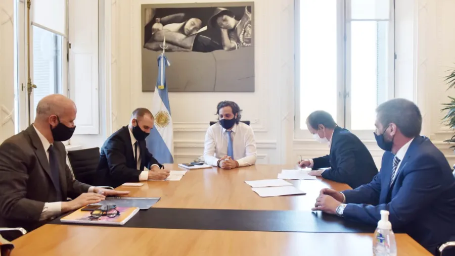 Bordet con Cafiero y Guzmán Fondo Fiduciario