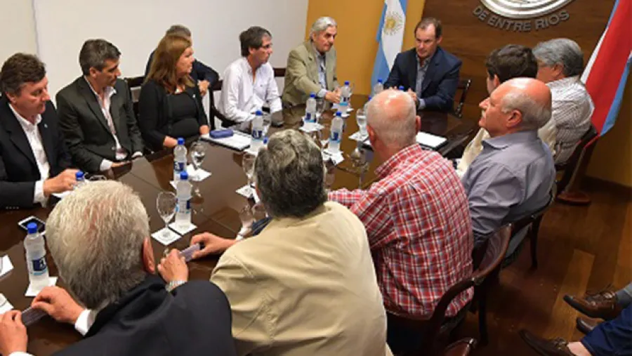 Mesa de Enlace provincial con gobierno provincial 