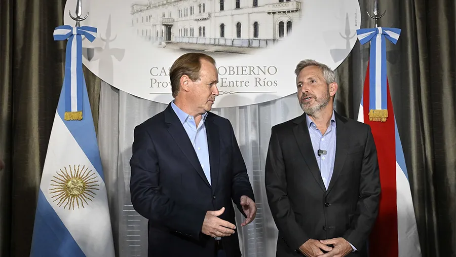 Este lunes a las 19 será el traspaso de gobierno entre Gustavo Bordet y Rogelio Frigerio.