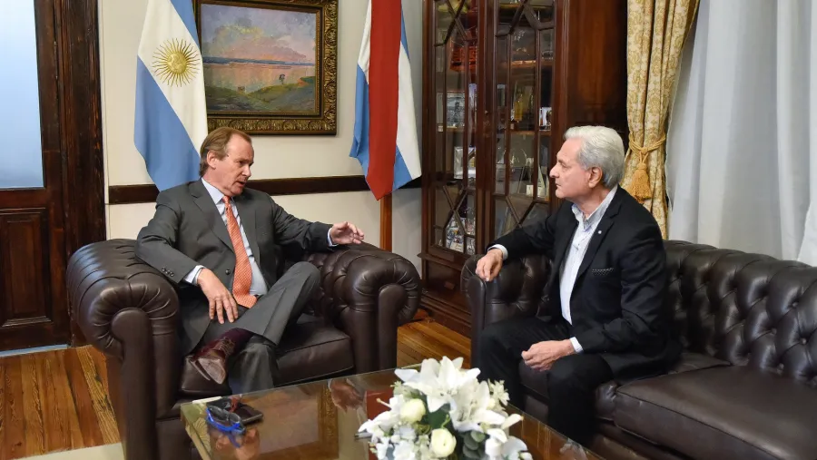 Bordet dialogó con el diputado Solanas sobre la agenda política e institucional