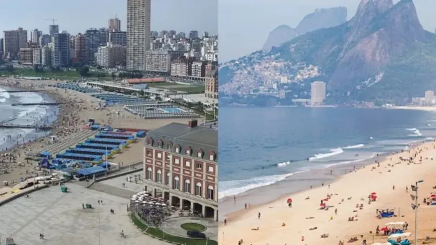 Mar del Plata y Río de Janeiro, destinos de excelencia entre los turistas argentinos.