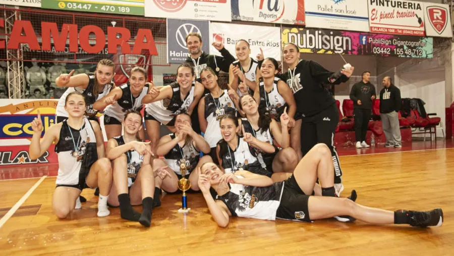 Básquet: las chicas U17 de Estudiantes retuvieron la corona en la Liga Provincial