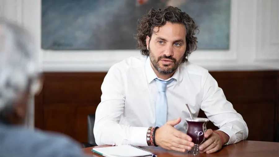 Santiago Cafiero es el jefe de Gabinte.