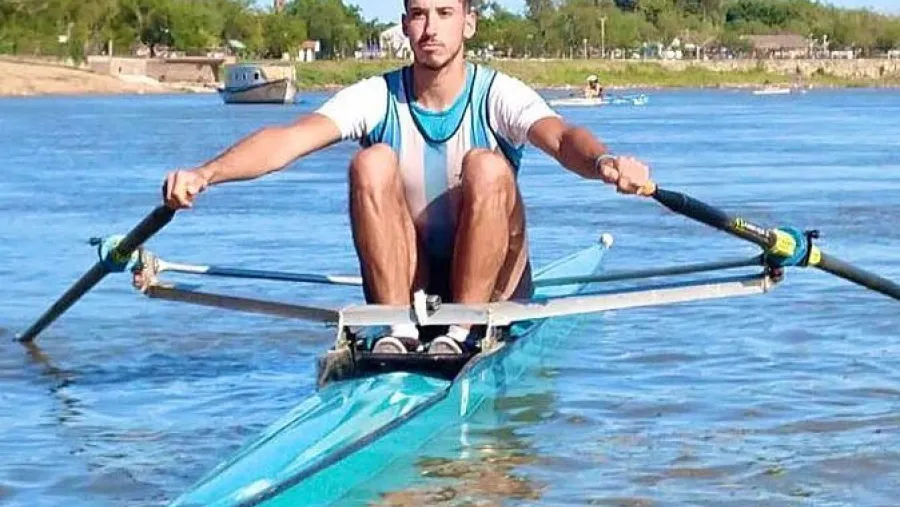 Remo: el paranaense Emiliano Calderón, semifinalista en el Mundial Sub 23 de Varese