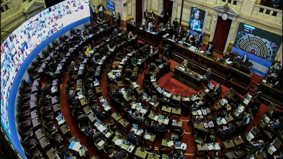 Cámara de Diputados de la Nación sesión virtual