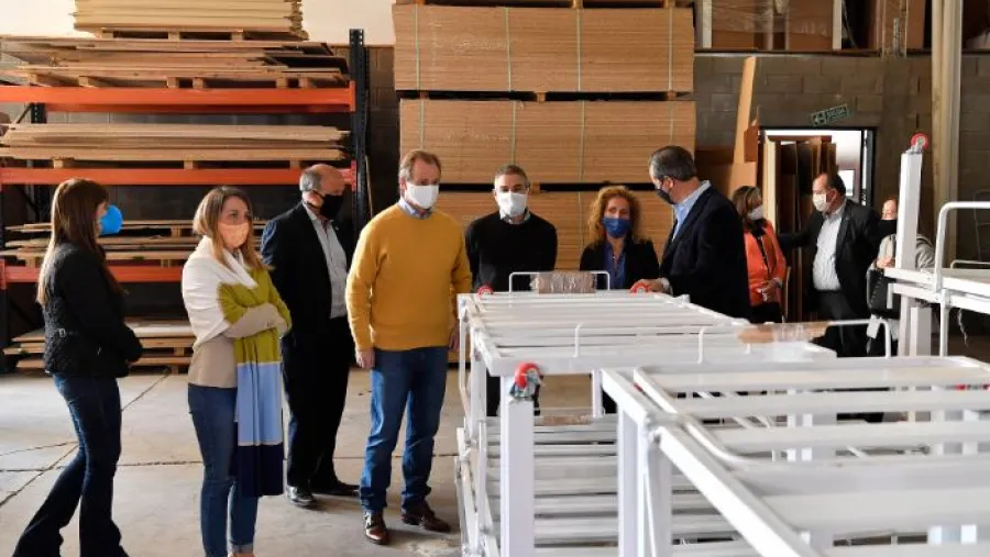 El Consejo Empresario donó a la provincia 60 camas para hospitales