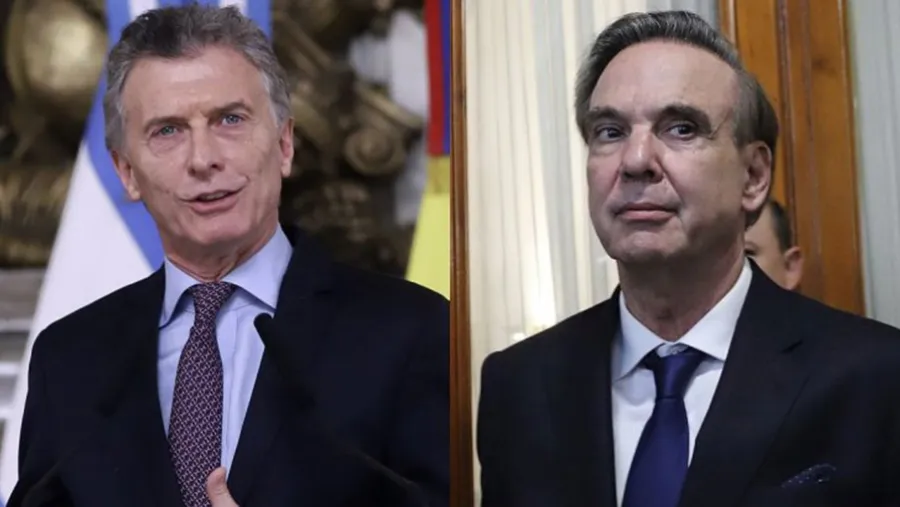 Mauricio Macri y Miguel Ángel Pichetto.