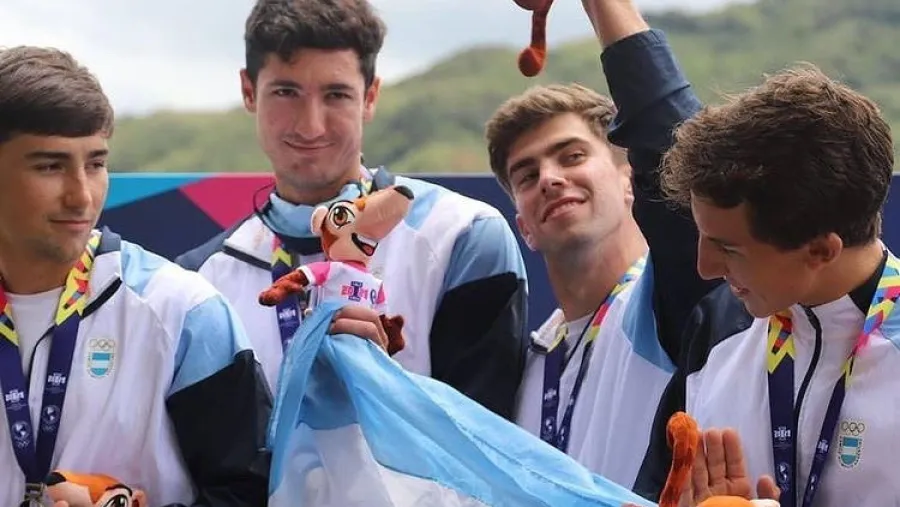 Entrerrianos le dieron a la Argentina su primer oro en los Juegos Panamericanos Junior
