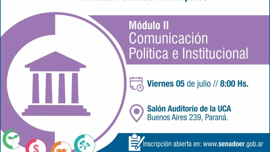 Capacitación para concejales