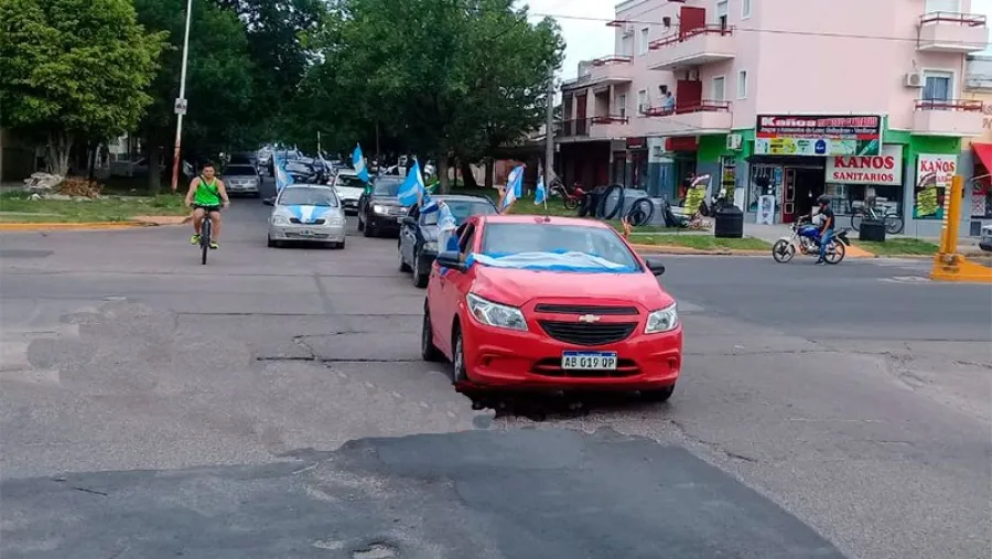caravana Día del Militante