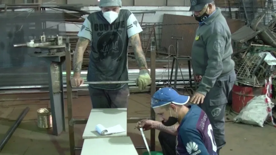 taller cárcel de Paraná