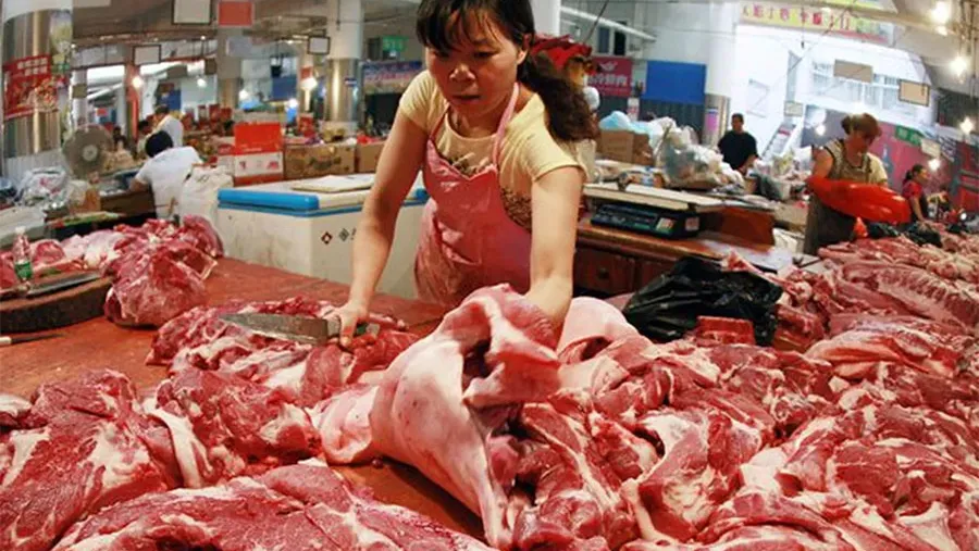 China es un gran consumidor de carne de cerdo y en los últimos años también incrementó fuerte sus importaciones de carne vacuna.