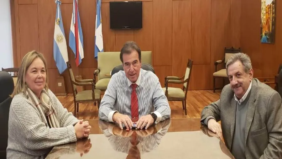 Castrillón y Medina recibieron al director de la Morgue Judicial de la Nación