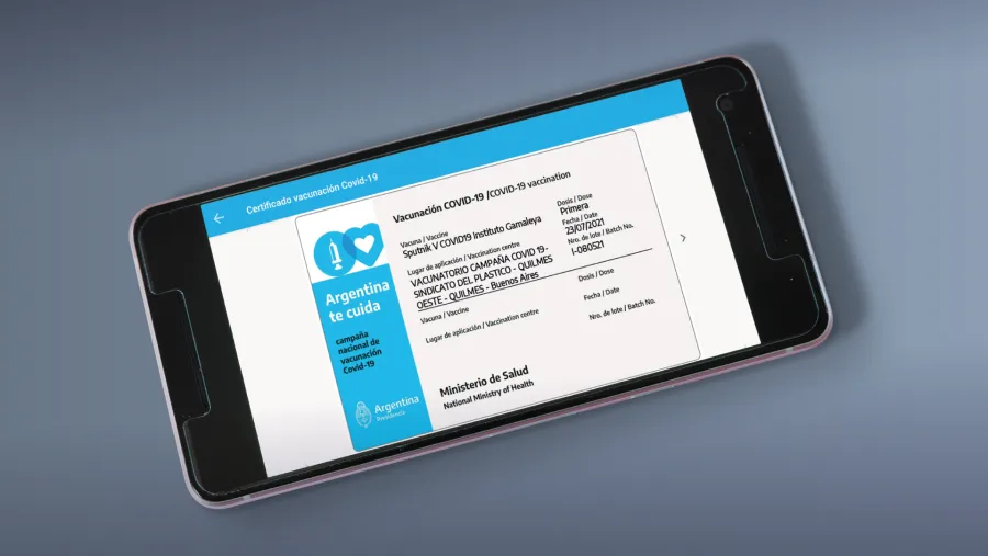 Habilitaron la descarga del certificado digital de vacunación contra el Covid Habilitaron la descarga del certificado digital de vacunación contra el Covid
