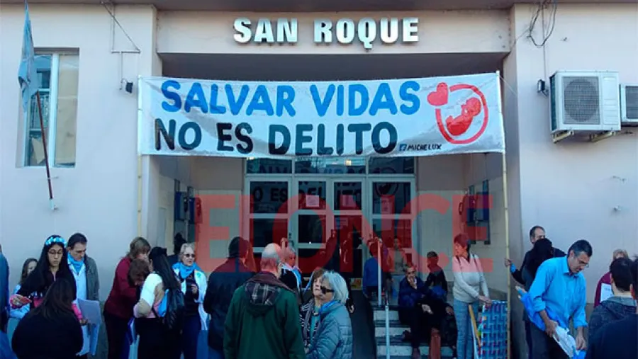 Chaquetazo por las dos vidas en el Hospital San Roque de Paraná