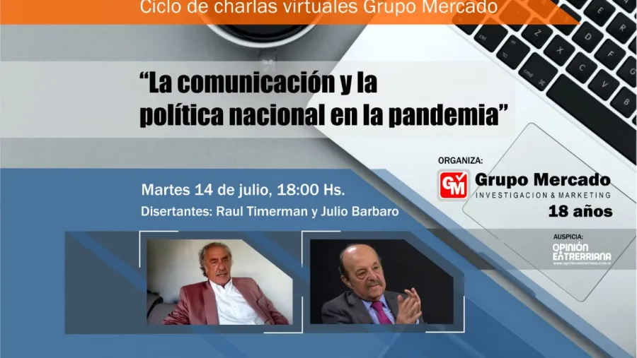 Invitan a la charla virtual “La comunicación y la política nacional en la pandemia”