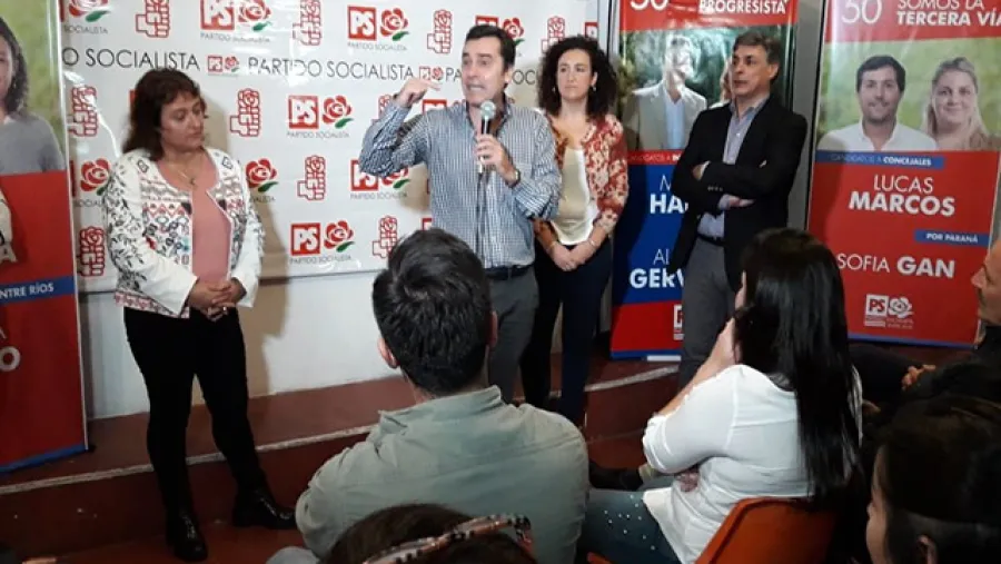 Cierre de campaña del socialismo