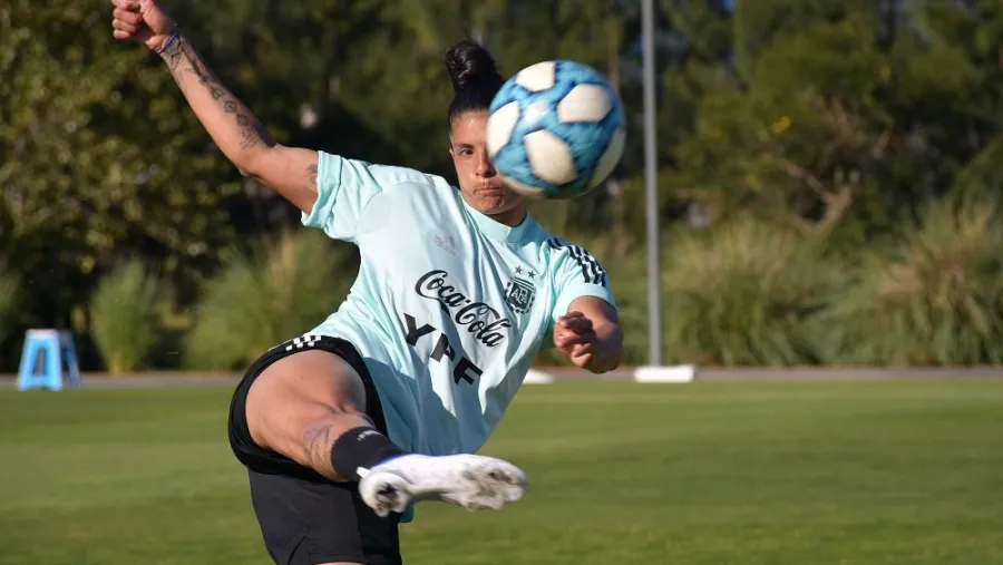 En Ezeiza y con la entrerriana Soledad Jaimes, Argentina entrenó antes de viajar a Córdoba
