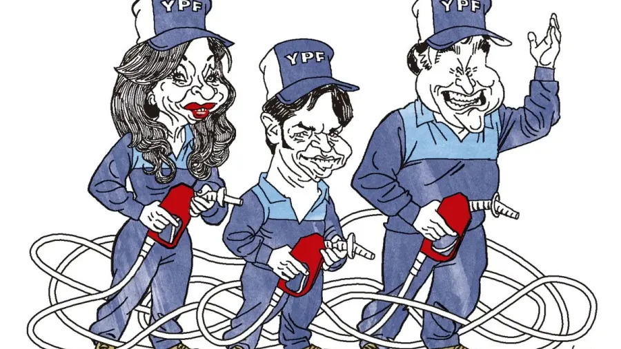 Cristina Kirchner, Axel Kicillof y Carlos Zannini. (Por Alfredo Sábat) Cristina Kirchner, Axel Kicillof y Carlos Zannini. (Por Alfredo Sábat)