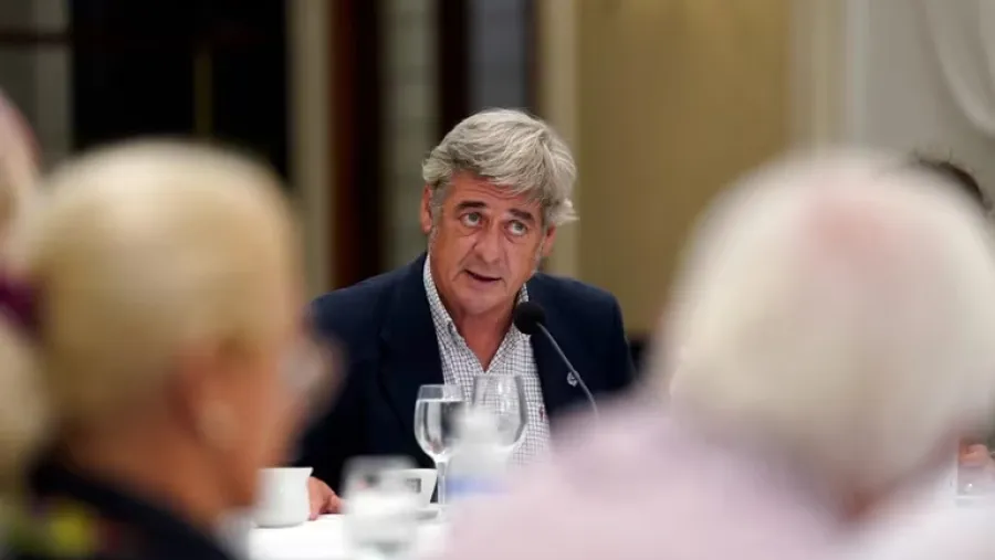 Nicolás Pino, presidente de la Rural Nicolás Pino, presidente de la Rural