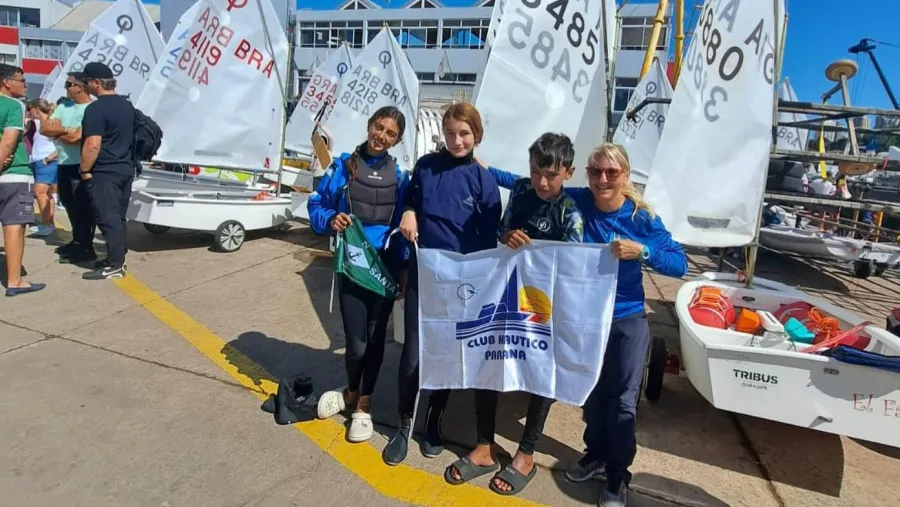 El Náutico Paraná sumó experiencia en el Campeonato Argentino de Optimist