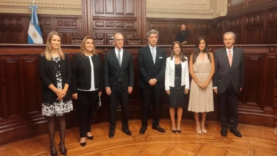 Los ministros de la Corte y las juezas que asumieron en el Consejo de la Magistratura