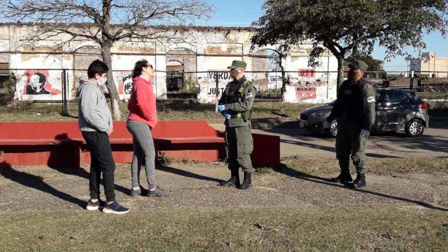 controles circulación Concepción del Uruguay