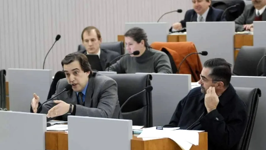 Monge durante la Convención Constituyente 2008