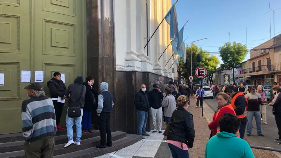 filas bancos filas bancos