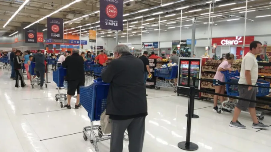 cuarentena supermercados