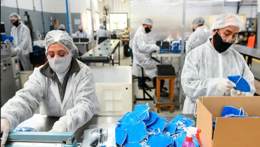 fábrica de barbijos 