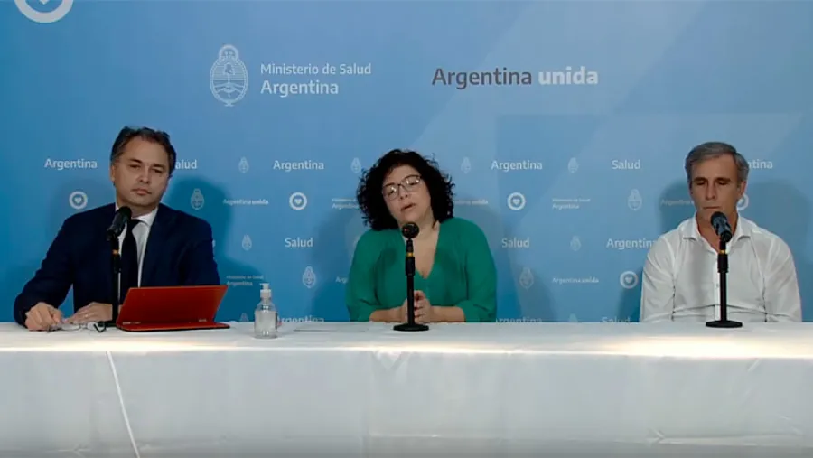 autoridades de Salud informe diario coronavirus