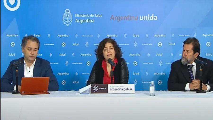 informe coronavirus Ministerio de Salud